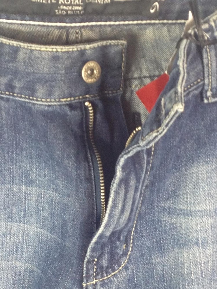 CALÇA OMETZ ROYAL DENIM JEANS MASCULINA BLUE