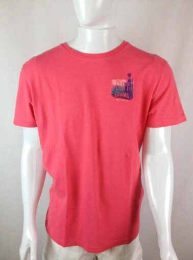 CAMISETA RICHARDS COR MORANGO