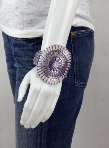 PULSEIRA FLOR DE METAL