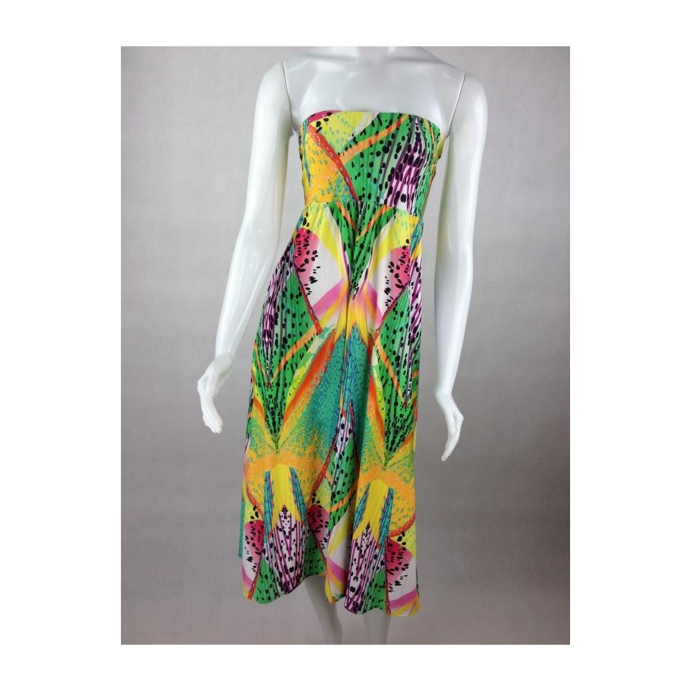 VESTIDO TOMARA QUE CAIA DE LYCRA