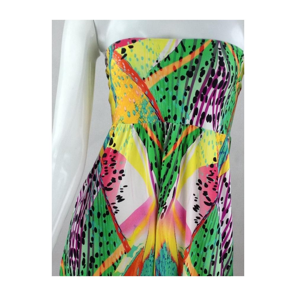 VESTIDO TOMARA QUE CAIA DE LYCRA