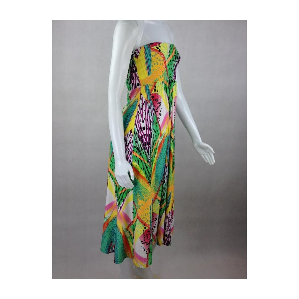 VESTIDO TOMARA QUE CAIA DE LYCRA