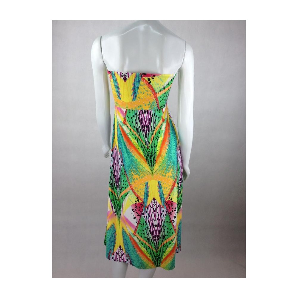 VESTIDO TOMARA QUE CAIA DE LYCRA