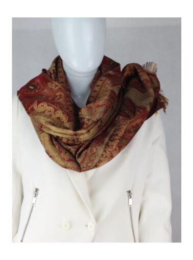 ÉCHARPE COM FRANJAS ÉCHARPE COM FRANJAS