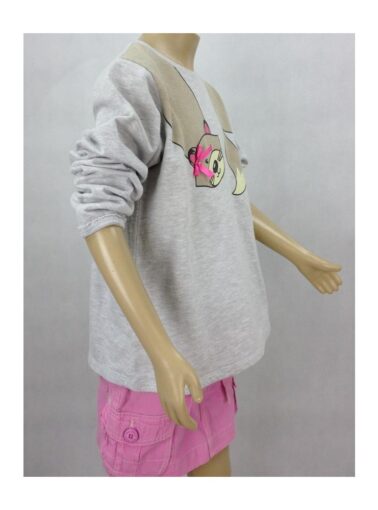 BLUSA HAVE FUN COM LACINHO INFANTIL