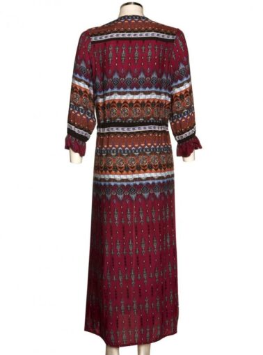 VESTIDO LONGO ESTAMPADO