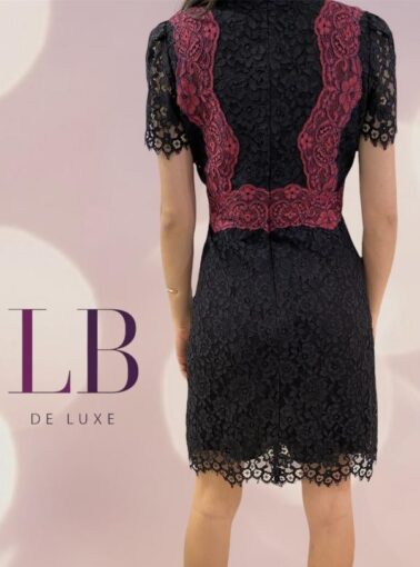 VESTIDO SANDRO PARIS DE RENDAS