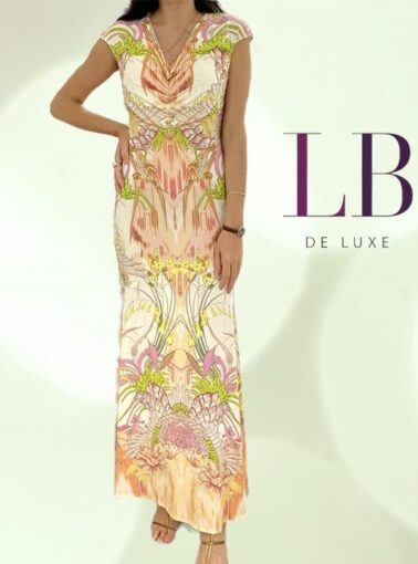 VESTIDO ROBERTO CAVALLI LONGO