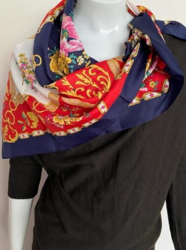 LENÇO CINZIA FIORI FOR TIE RACK / ÉCHARPE