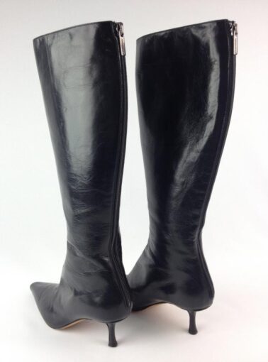 BOTA JIMMY CHOO DE COURO CANO LONGO