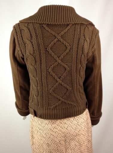 CASACO DASLU JEANS COM TRICOT CASACO DASLU JEANS COM TRICOT