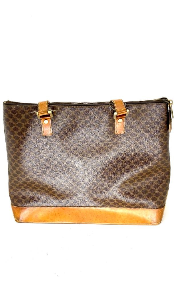 BOLSA CÉLINE MACADAM MONOGRAM ZIP TOTE