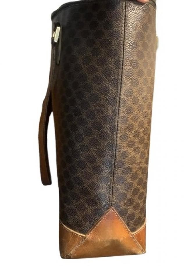 BOLSA CÉLINE MACADAM MONOGRAM ZIP TOTE
