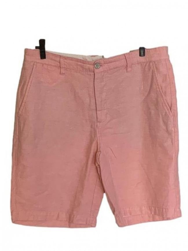 BERMUDA RICHARDS LINHO COM ALGODÃO