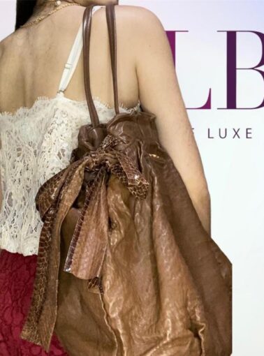 BOLSA PRADA DE COURO