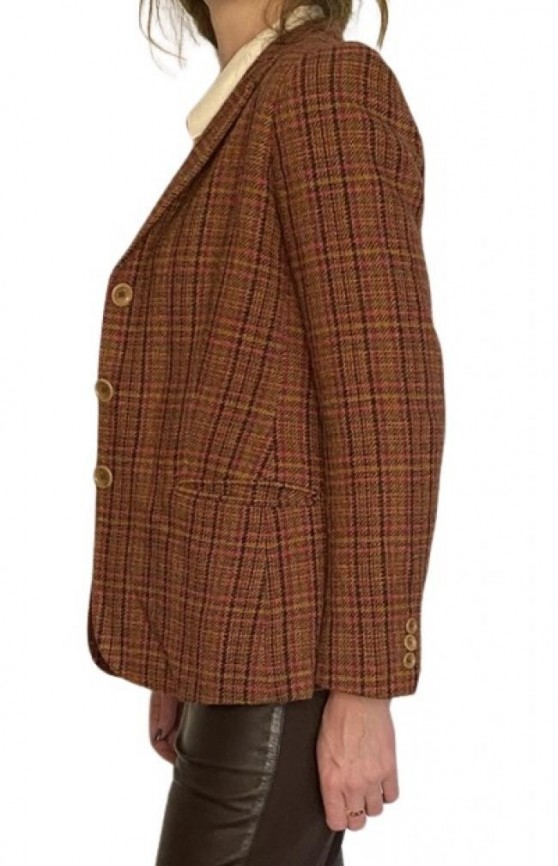 BLAZER MAX MARA DE LÃ VIRGEM E ALPACA