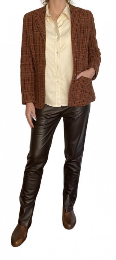 BLAZER MAX MARA DE LÃ VIRGEM E ALPACA