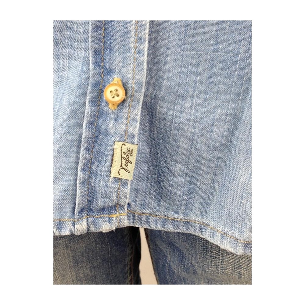 CAMISA ZARA JEANS DESTROYED