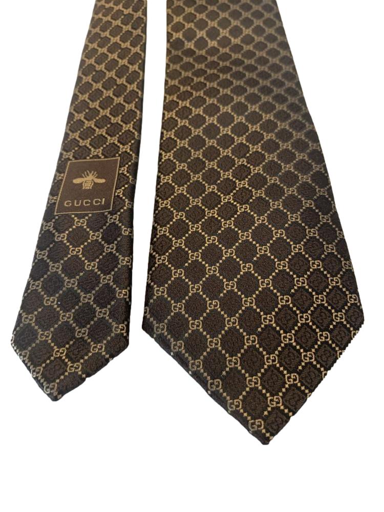 GRAVATA GUCCI DE SEDA - Imagem 2